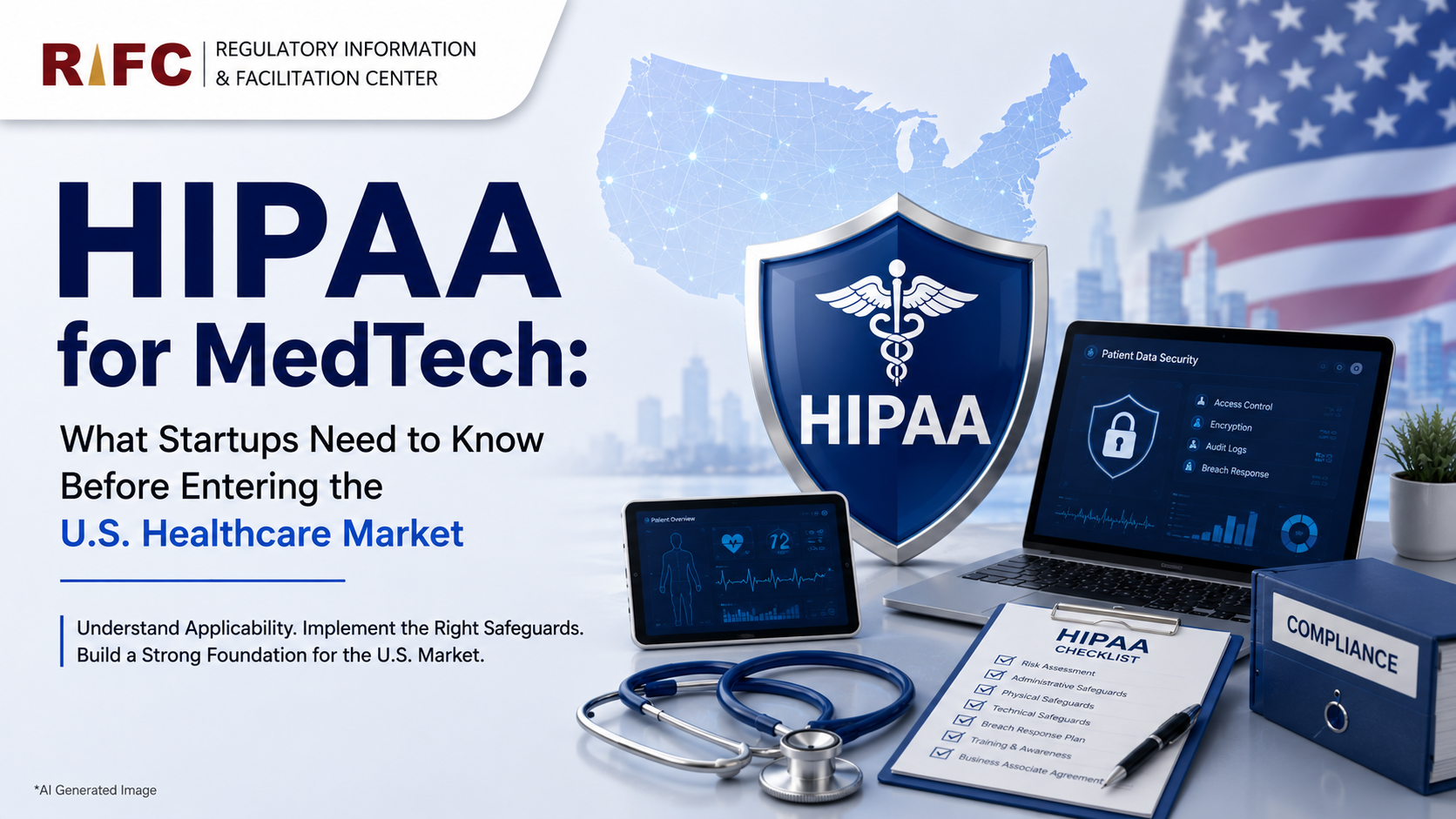 HIPAA for MedTech: What Startups Need to Know Before Entering the U.S. Healthcare Market